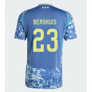 Ajax Steven Berghuis #23 Gostujuci Dres 2024-25 Kratak Rukavima